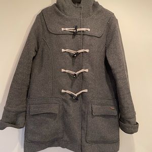 Grey Roots Wool Toggle Jacket